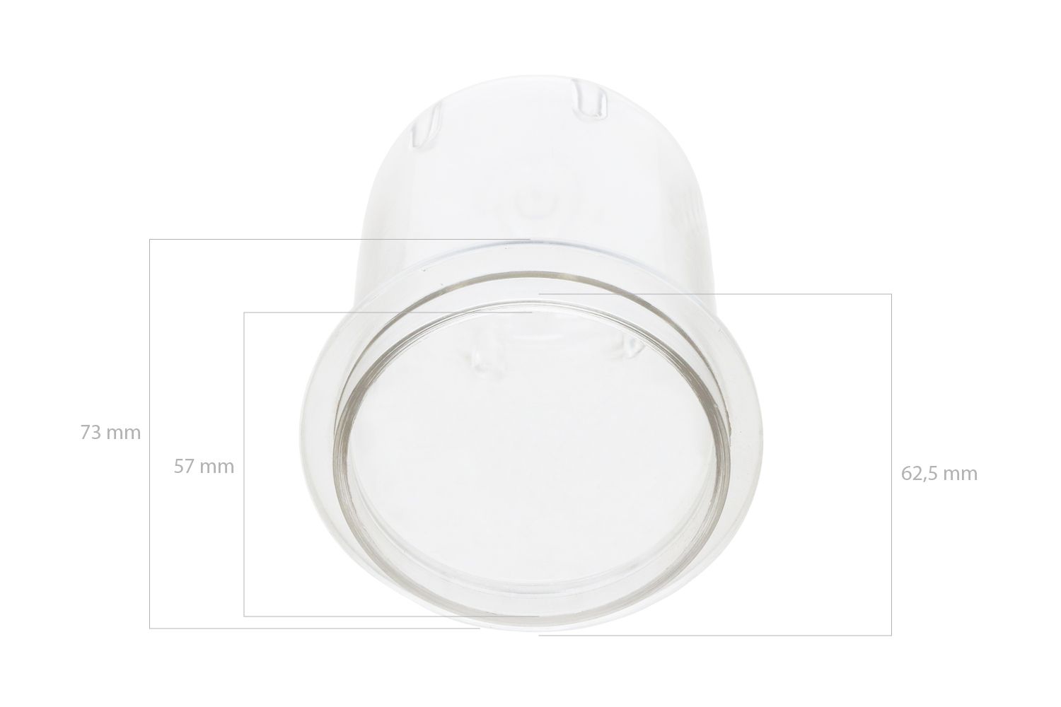 Fuel filter cup Iseki