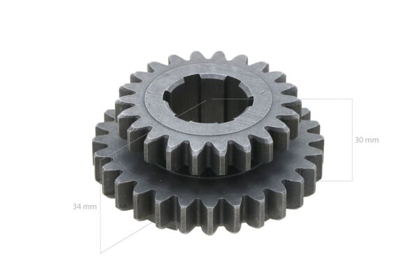 Gear Iseki TX-, TU-Serie 22TX28T 6 splines, Bolens, White, Massey Ferguson, - Image 2