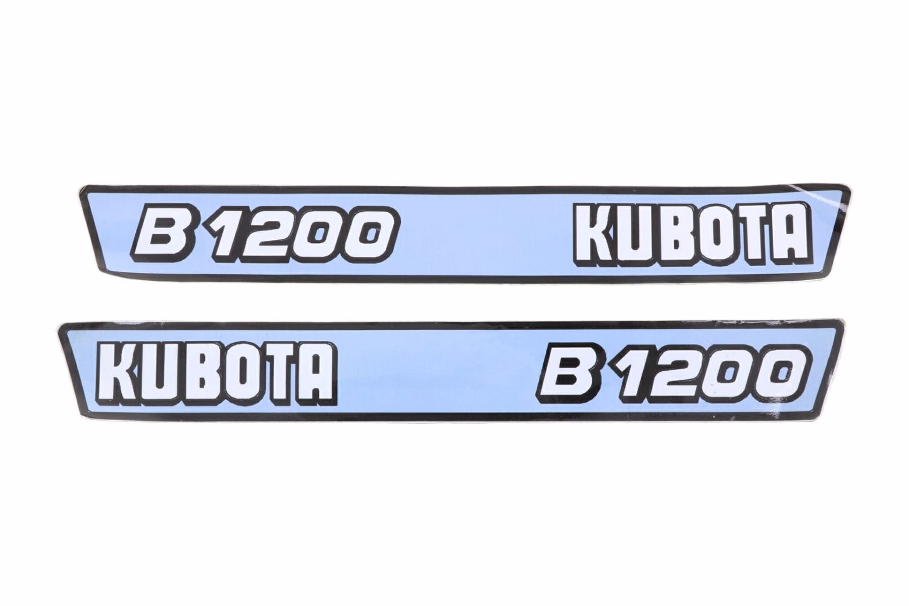 Bonnet decal sticker set Kubota B1200