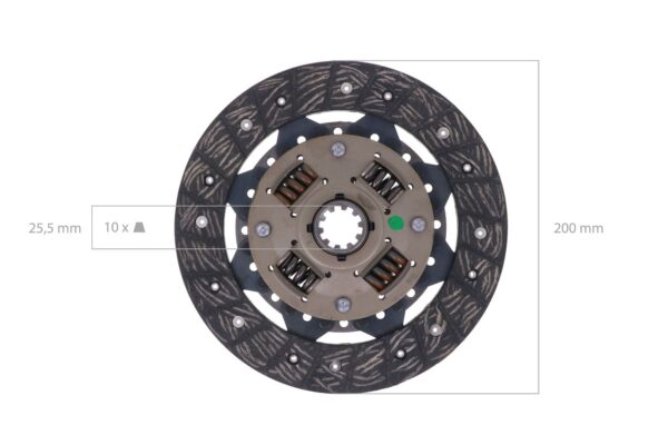 Clutch Kit Hinomoto CX16, CX18, CX19 - Image 5