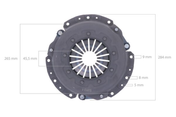 Clutch Kit Hinomoto E322, E324, N249, N279 - Image 2