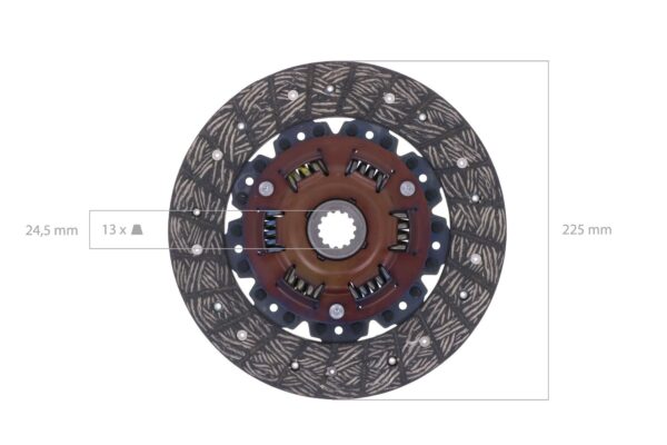 Clutch Kit Iseki TG, TK (Original Iseki) - Image 5
