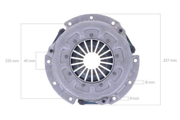 Clutch Kit Iseki TM3215, TM3217, TM3245, TM3247, TM3265, TM3267 (Original Iseki) - Image 2