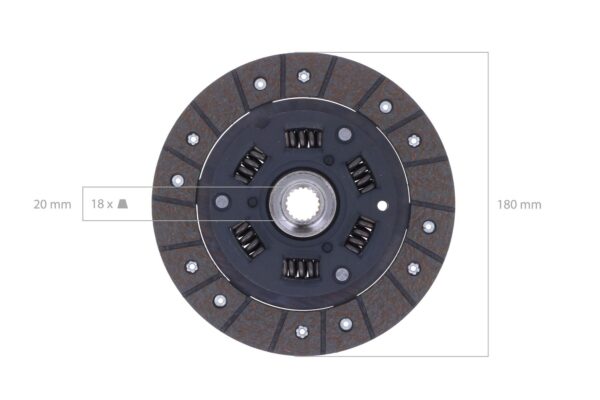 Clutch Kit Iseki, Landhope, TU120-TU318, Sial 3, Sial 5, TF3, TF5 - Image 5