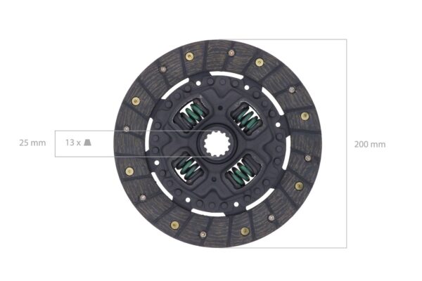 Clutch Kit Iseki, Landhope, TU180, TU185, TU200, TU205, TE3210, TL1900, TL1901, TU, TS, 3025 - Image 5