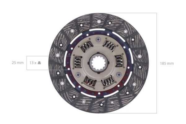Clutch Kit Iseki, Sial 15, 17, 19, 153, 173, 193, TF317, TF321, Hunter, TH18, TH20 - Image 4