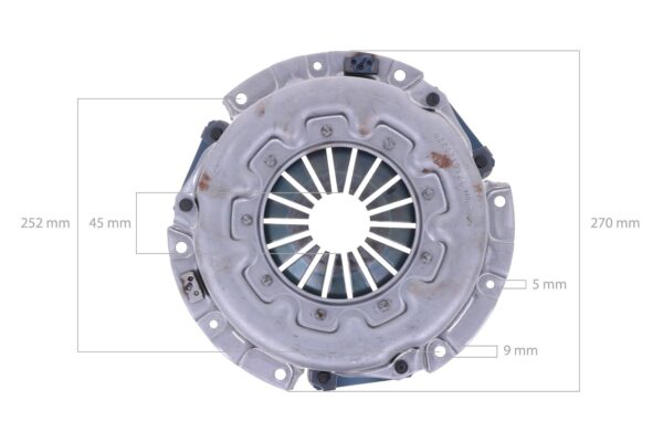 Clutch Kit Iseki, TF, Sial, SF, 3125, 3130, Hunter, TH22, TH24, TH26 (Original Iseki) - Image 2