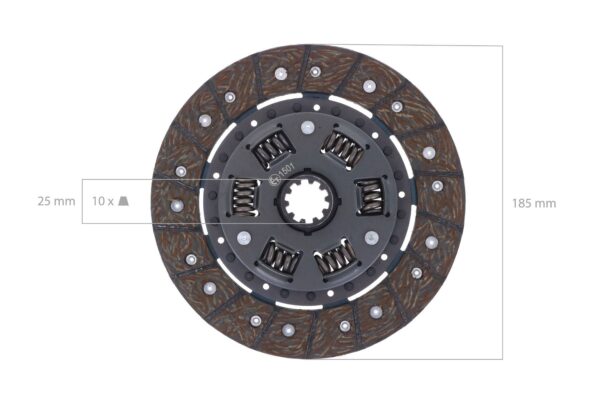 Clutch Kit Kubota L1500, L175, L200, L210 - Image 5