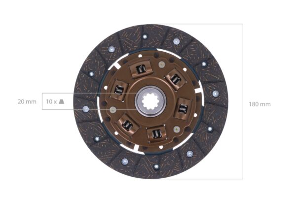 Clutch Kit Mitsubishi MT17, MT18, MT20 - Image 5