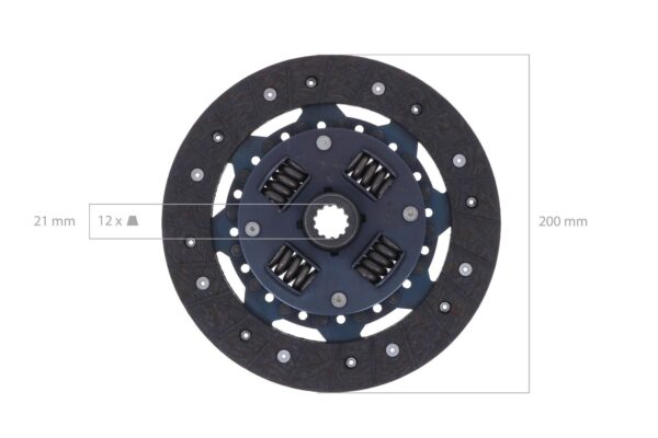 Clutch Kit Mitsubishi MT1801, MT2001, MT2201, MTE2000, MT210, MT250 - Image 5