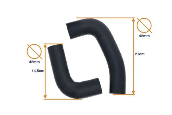Coolant hose set Kubota B7000, B7001, B7100, B6001, B6100 - Image 2