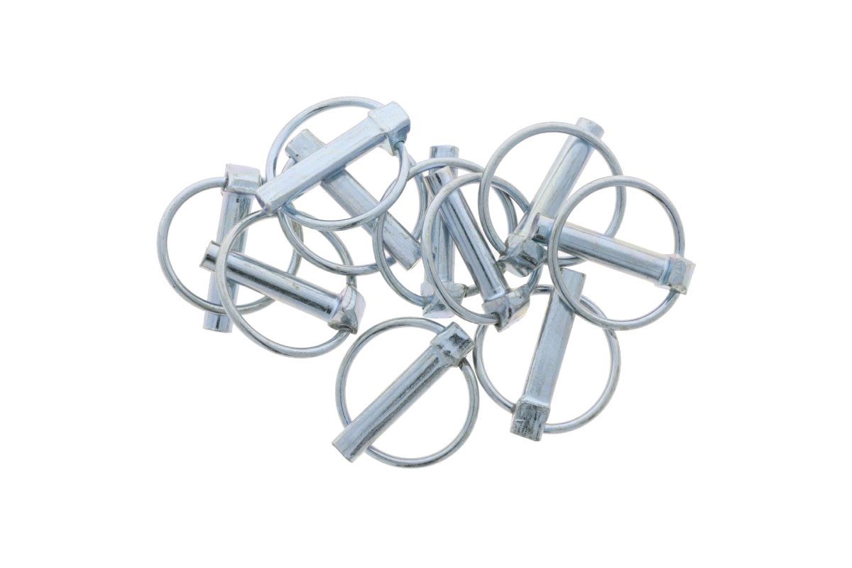 Set of 10 linch pins 10mm