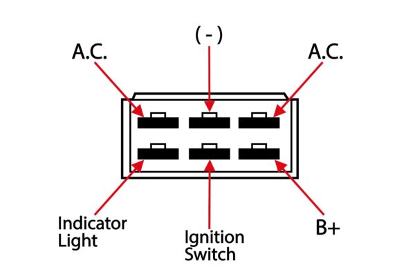 Rectifier regulator Kubota, Hinomoto, Ford / New Holland, Yanmar, John Deere, Cub Cadet, Perkins, Grasshopper, Etc, - Image 3