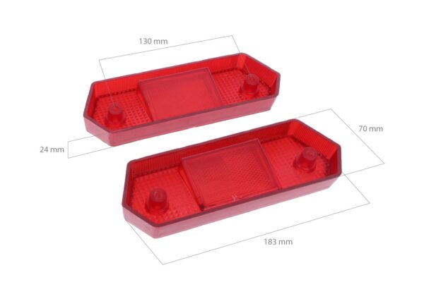 Tail light cap set Iseki - Image 2