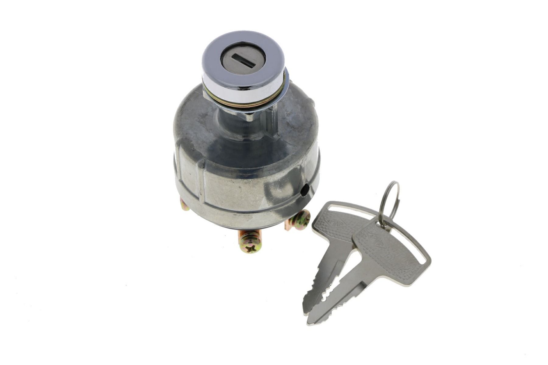 Universal starter switch with preheat function and key