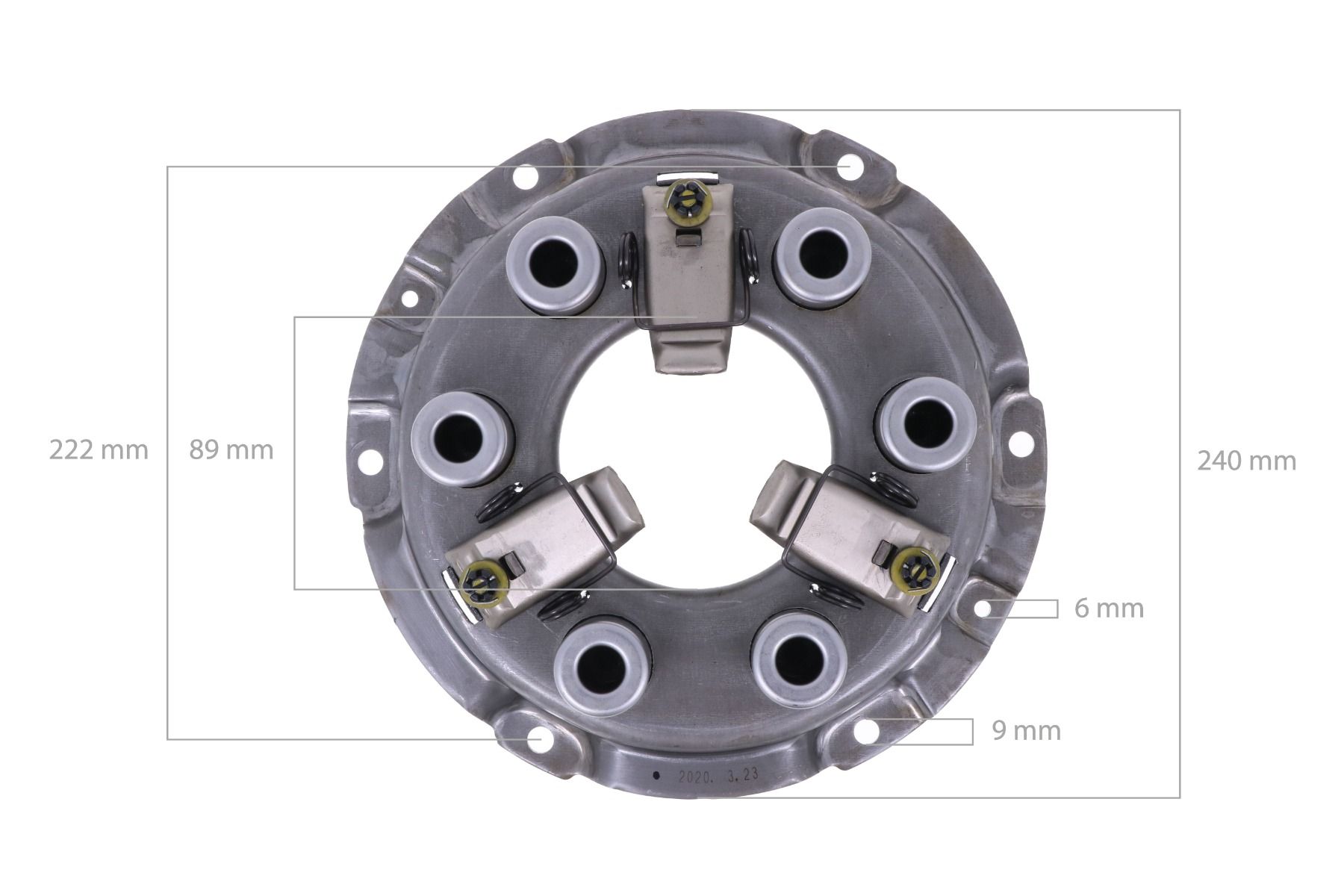 Pressure plate Kubota B serie, Iseki TX, Shibaura, Bolens