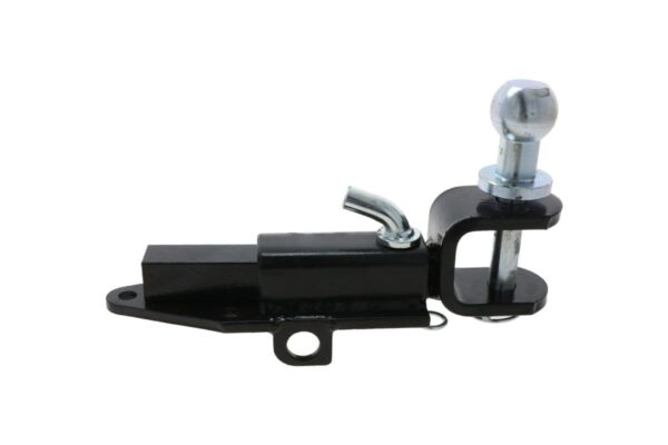 Under-mount towing hook + pin + ball