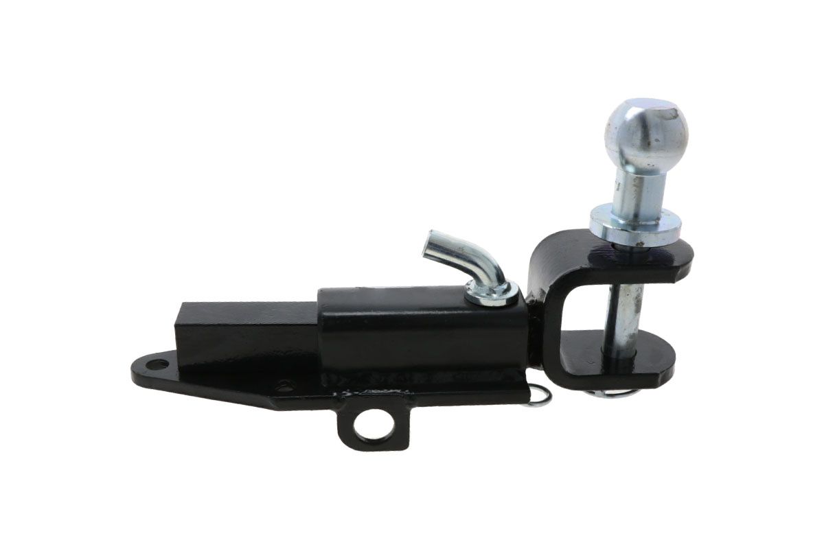 Under-mount towing hook + pin + ball