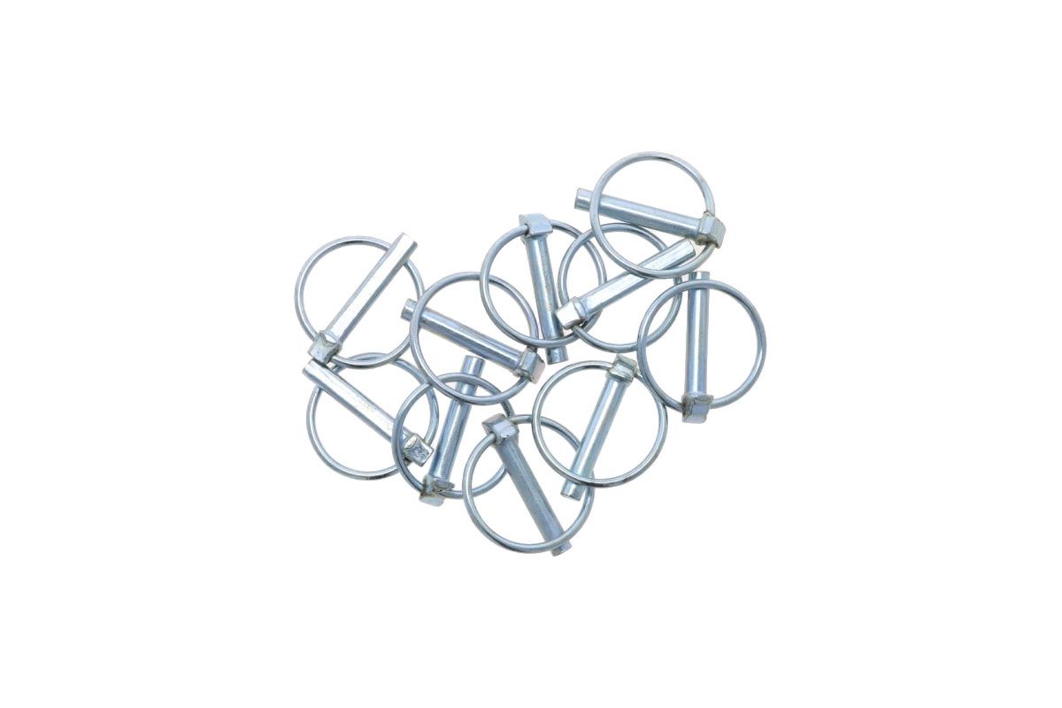 Set of 10 linch pins 8mm