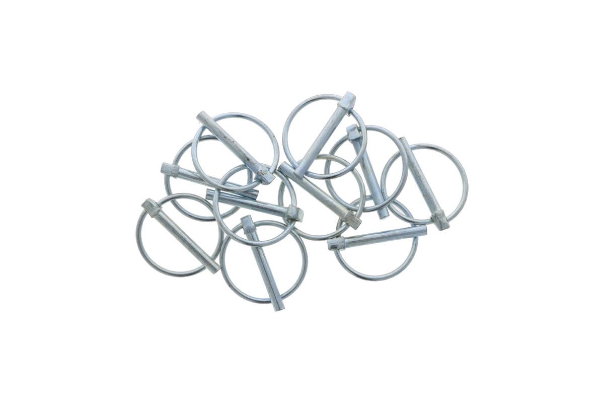Set of 10 linch pins 6mm
