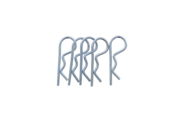Set of 5 R-clips 4mm