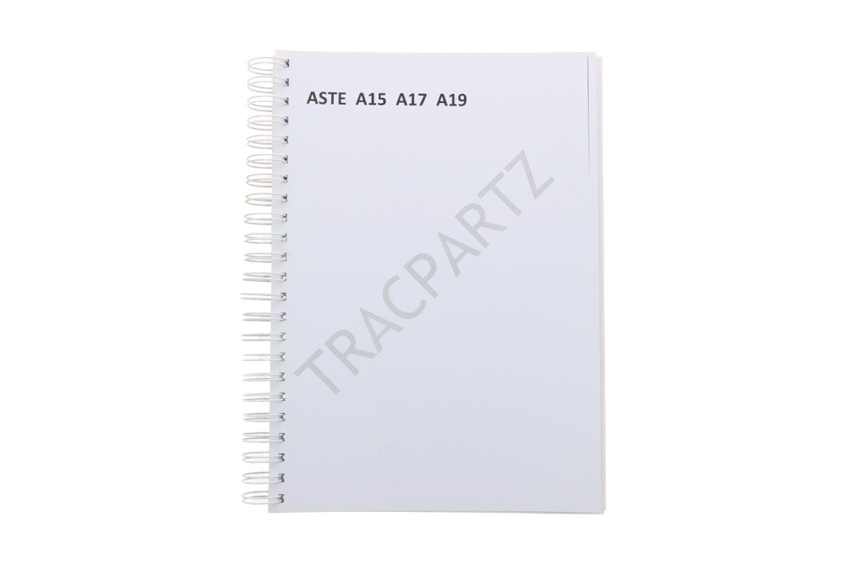 Kubota A15, A17, A19 Parts catalog with technical drawings (Japanese)