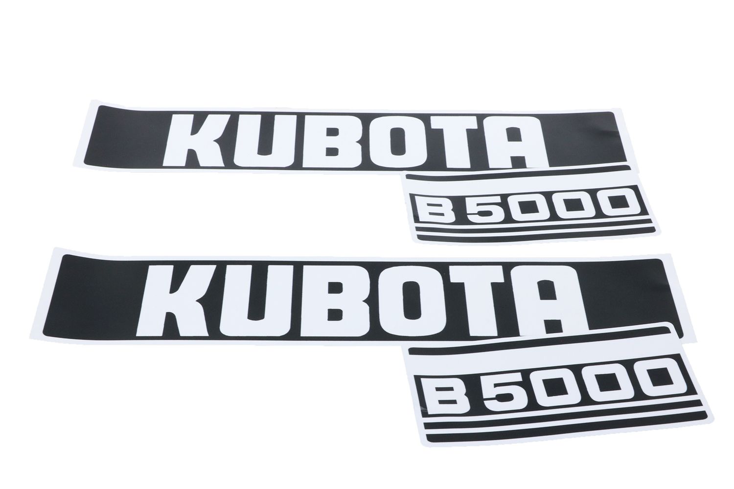 Bonnet decal sticker set Kubota B5000