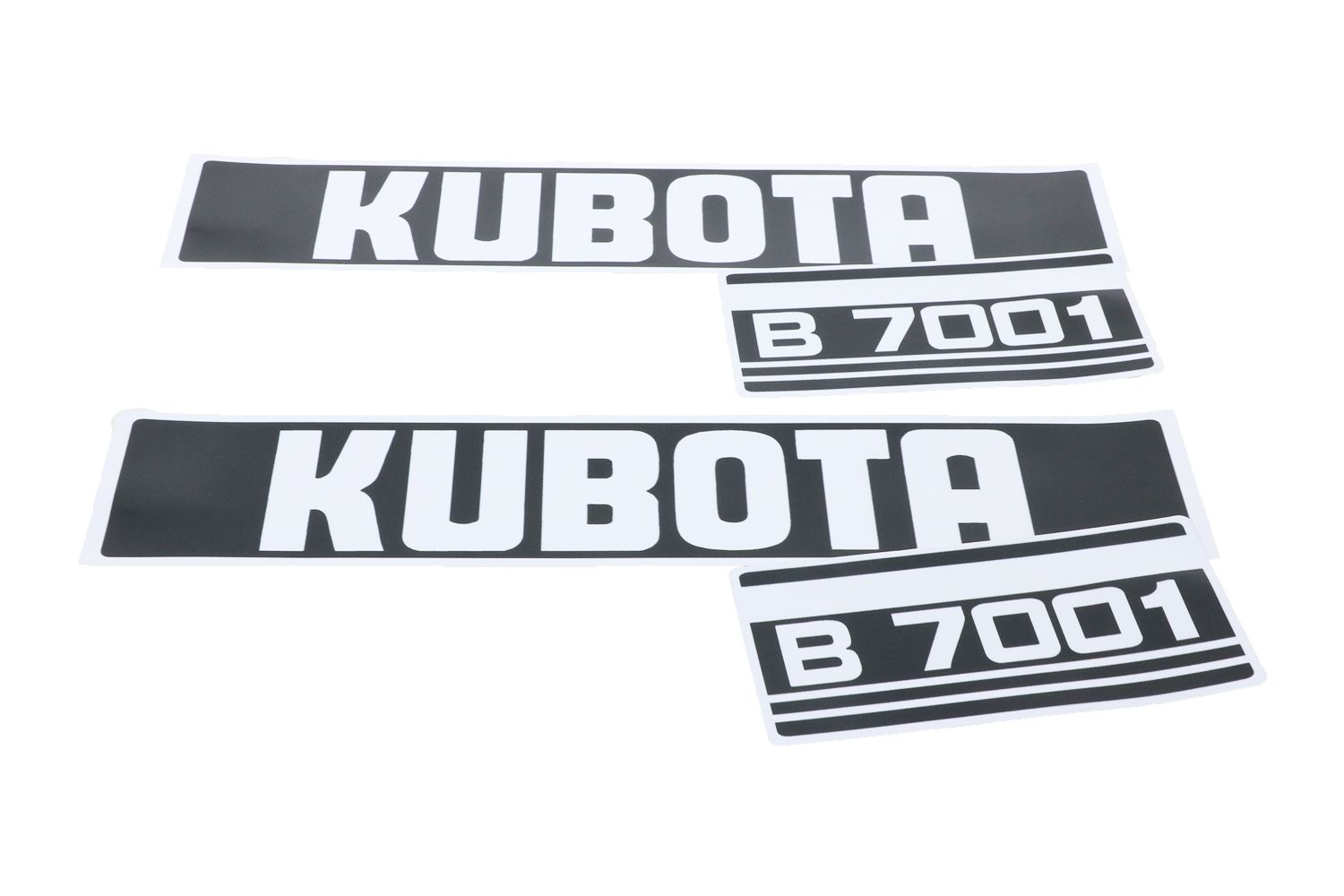 Kubota Bonnet decal sticker set B7001