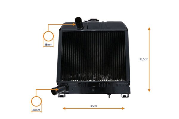 Radiator Kubota L175, L185 L1500, L1501 - Image 4