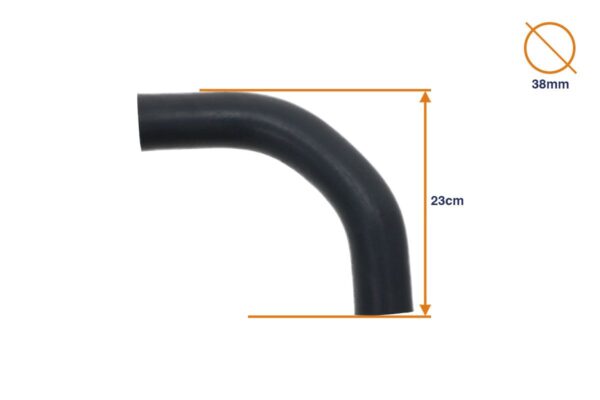 Coolant hose (under) Yanmar YM-Types, John Deere (upper) 650, 750, - Image 2