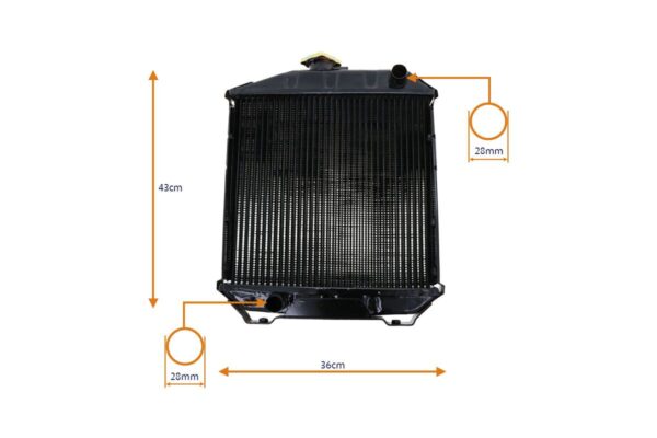 Radiator Yanmar YM1700B, YM2000B, YM2210, YM2210B - Image 4