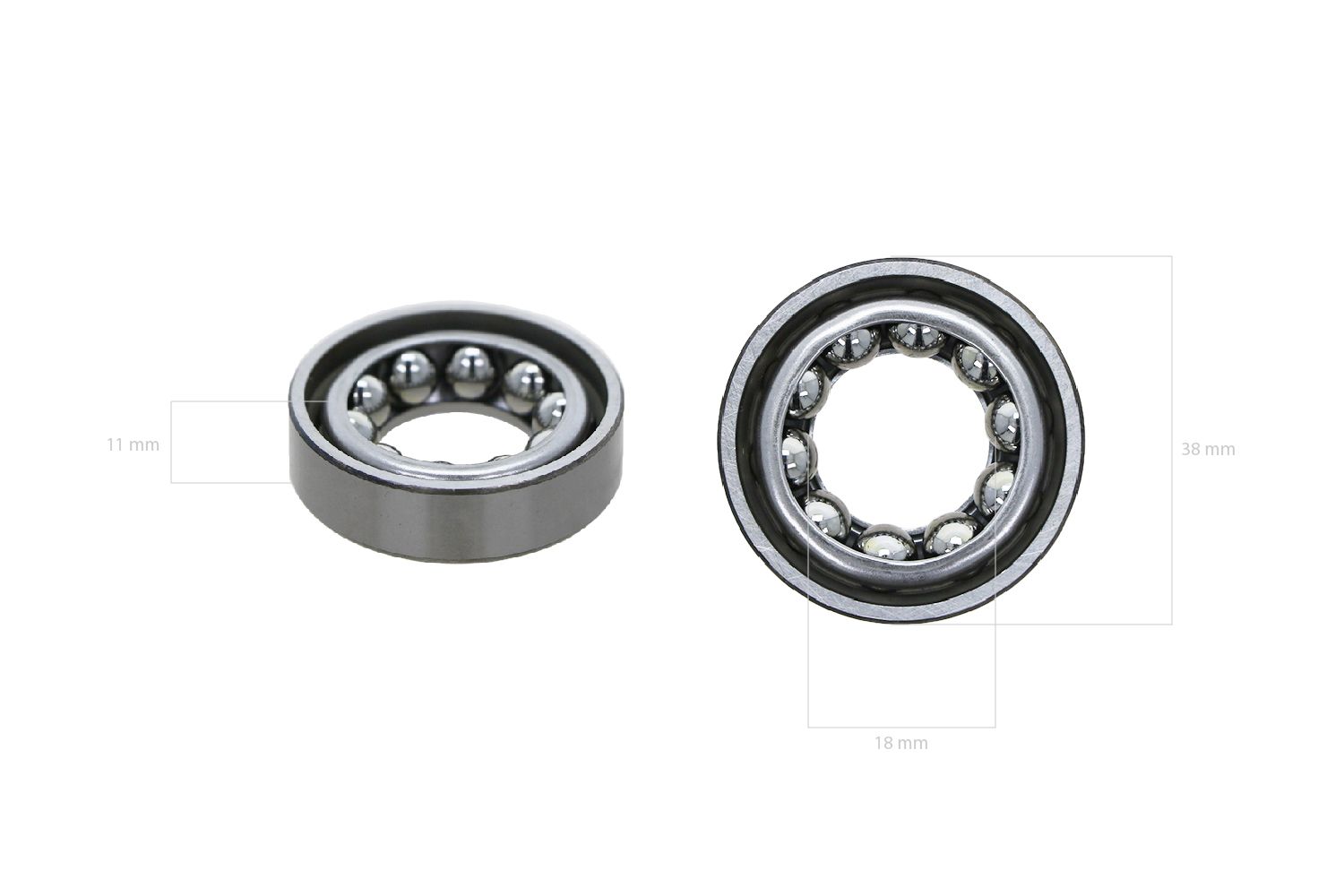 Steering bearing Kubota B, L 38x18x11