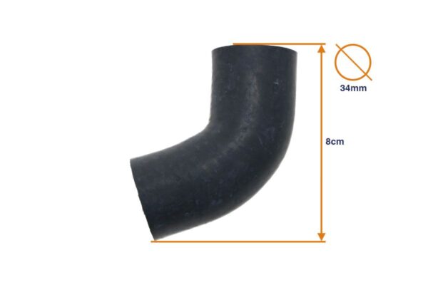 Waterpump coolant hose Kubota B-Series - Image 2