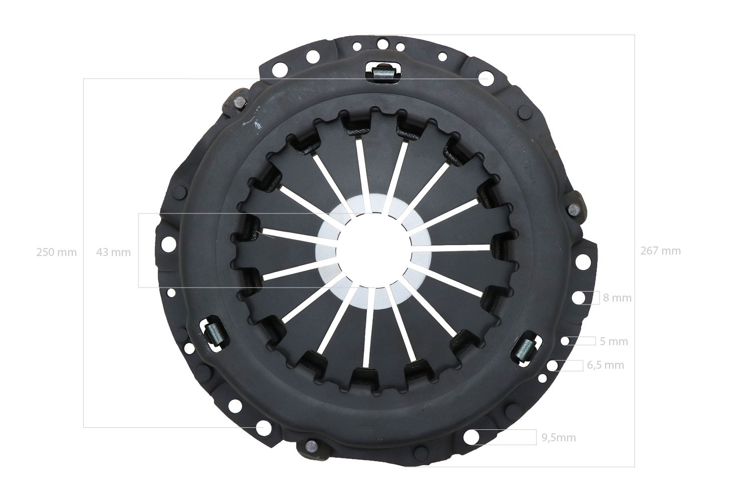 Kubota Pressure plate SATURN, X20, X24, L2201, L1802, L2002, L2202, L2402, L245