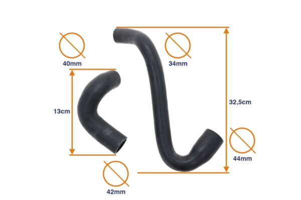 Coolant hose set Iseki TL, TE - Image 2