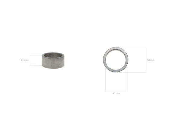 Thru shaft seal set 4WD Iseki TE-, TL-Types Boless G274, 2704, - Image 3