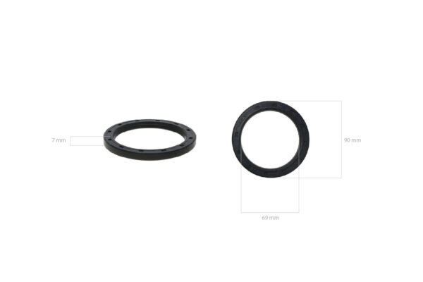 Seal rear axle set Iseki TE-, TL-Types Bolens G272, G274, 2702, 2704, - Image 4