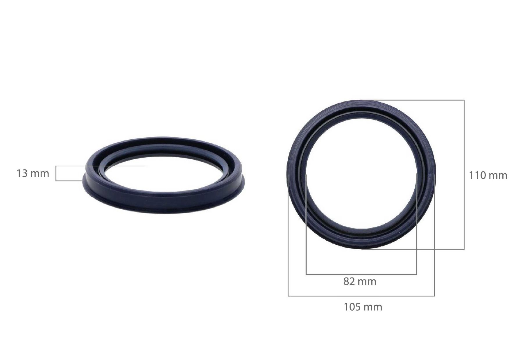 Crankshaft seal (rear) Iseki TS, TL, TA series
