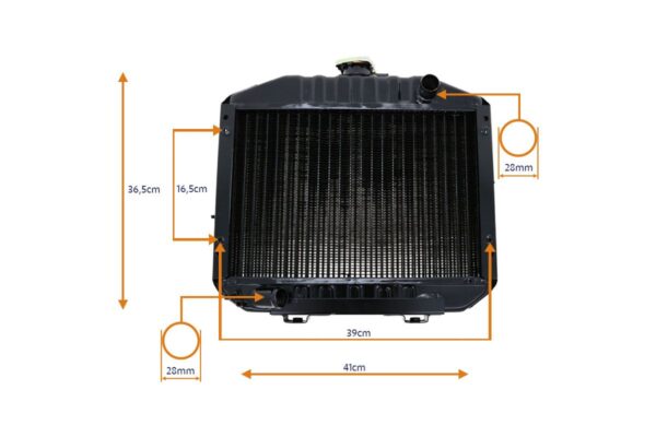 Radiator Yanmar F13, F14, F15, F16 - Image 4