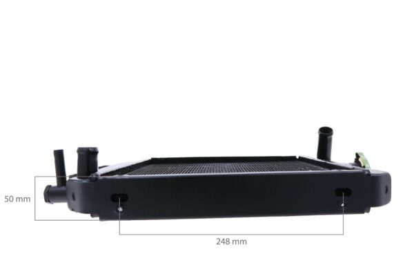 Radiator Kubota B1600, B1702, Zen Noh ZB1600, ZB1702, - Image 3
