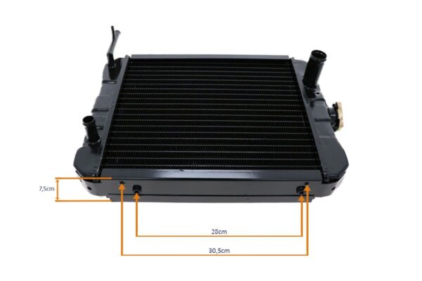 Radiator Iseki TL1900, TL2100, TL2300, TL2500, TL2700, TE4270, TE4350 - Image 5