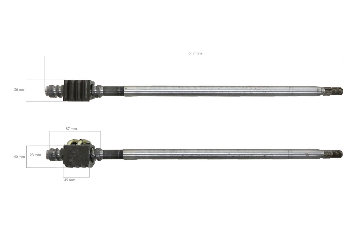 Steering shaft MT, Case IH