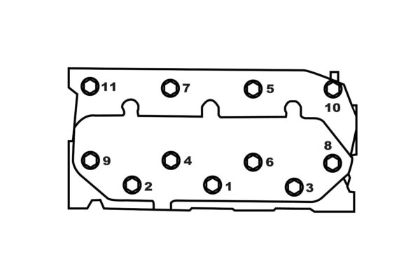 Head gasket Mitsubishi L3E, L3E2, MVL3E, Captain, Startrac, Etc., - Image 3