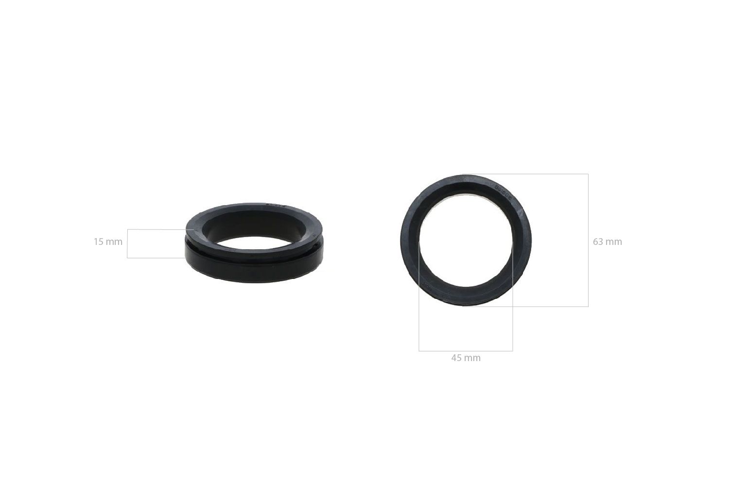 Front axle seal Iseki TE-, TL-, TU-, TX-Types