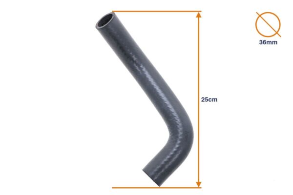 Upper radiator hose Hinomoto E152, E154 - Image 2
