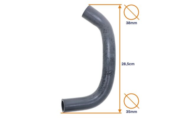 Lower radiator hose Hinomoto E152, E154 - Image 2