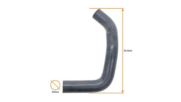 Lower radiator hose Hinomoto C172, C174 - Image 2