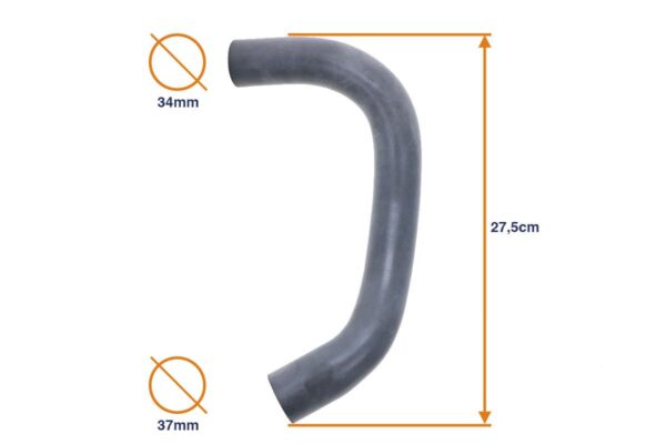 Lower radiator hose Hinomoto E15 - Image 2