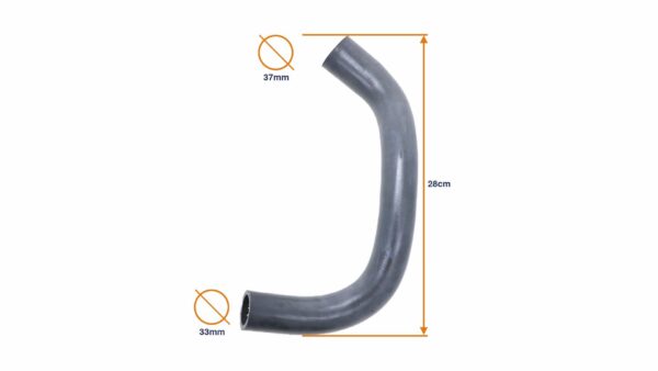 Lower radiator hose Hinomoto E182, E184 - Image 2