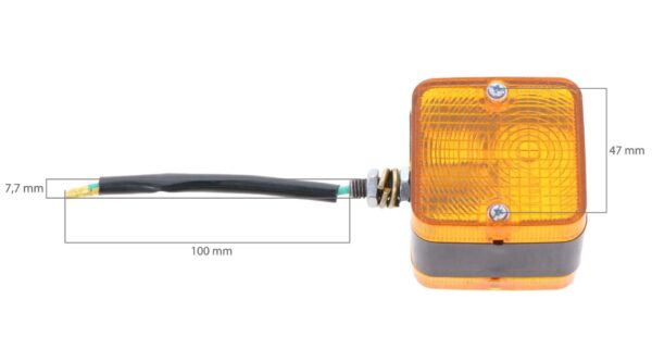 Set universal turn signal indicators 58 x 58mm - Image 2